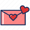 love, valentine, chat, chatting, mail, message, communication, couple