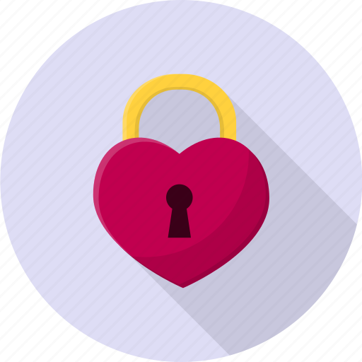 Heart, keyhole, lock, romance, sign, valentine icon - Download on Iconfinder