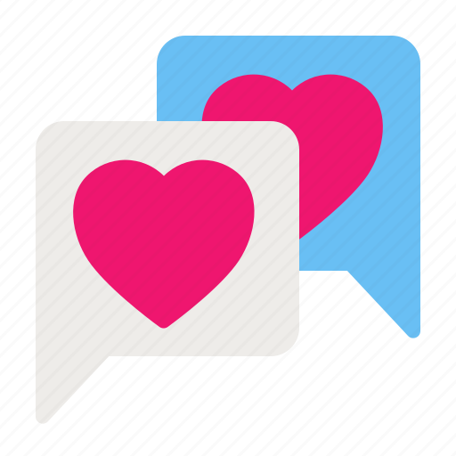 Chat, love, romance, talk, valentine icon - Download on Iconfinder