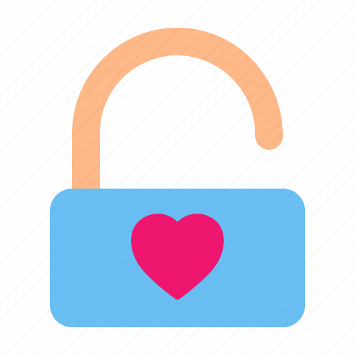 Love, romance, unlock, valentine, wedding icon - Download on Iconfinder