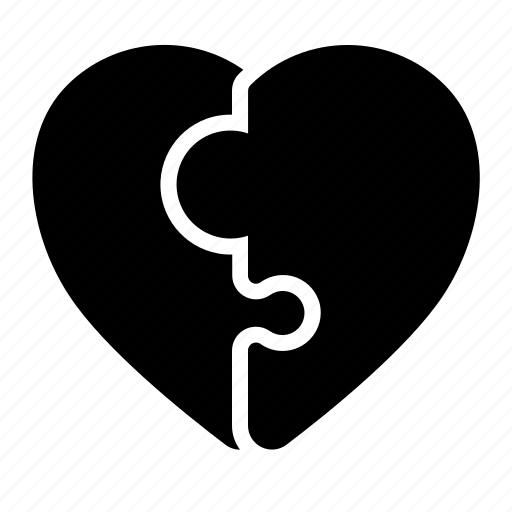 Heart, love, puzzle, romance, valentine, wedding icon - Download on Iconfinder