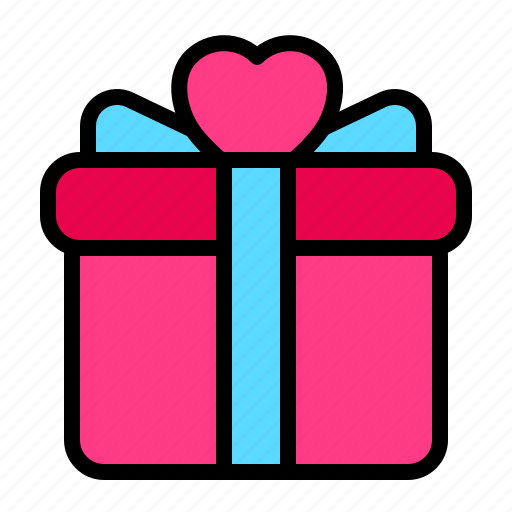Gift, love, present, romance, valentine, wedding icon - Download on Iconfinder