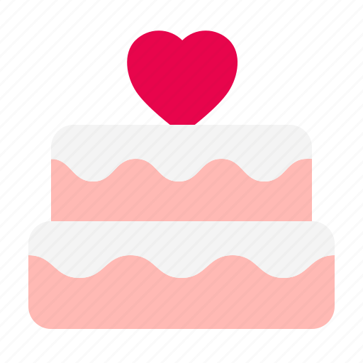 Cake, love, romance, valentine, wedding icon - Download on Iconfinder