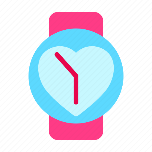 Clock, love, romance, tome, valentine, watch, wedding icon - Download on Iconfinder