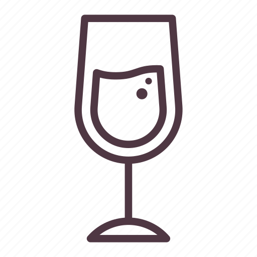 Champagne, glass, liquor, romantic, valentine, wine icon - Download on Iconfinder