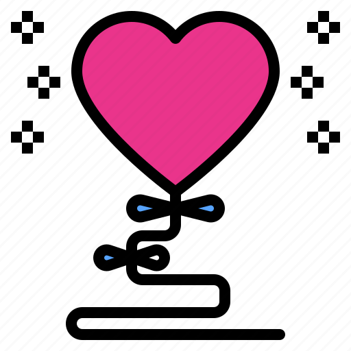 Balloon, celebration, giving, lifestyle, romance, romantic, surprise icon - Download on Iconfinder