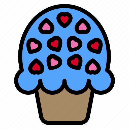 Cake, celebration, cup, giving, lifestyle, romantic, surprise icon - Download on Iconfinder