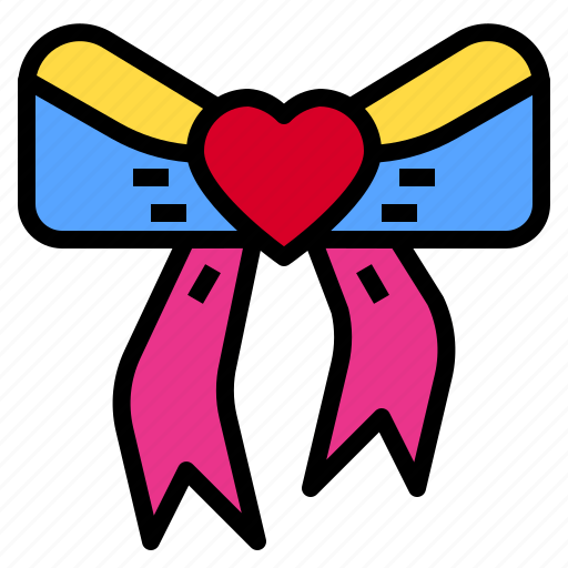 Bow, celebration, gift, giving, lifestyle, romantic, surprise icon - Download on Iconfinder