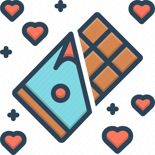 Candy, chocolate, cream, day, dessert, gift, sweet icon - Download on Iconfinder