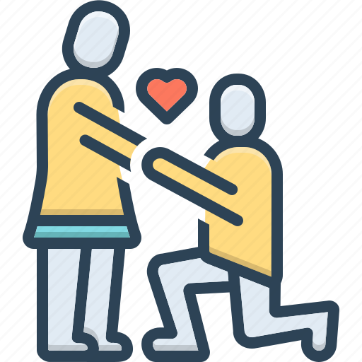 Celebration, couple, day, heart, lover, propose, valentines icon - Download on Iconfinder