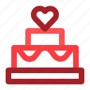 cake, love, romance, valentine, wedding