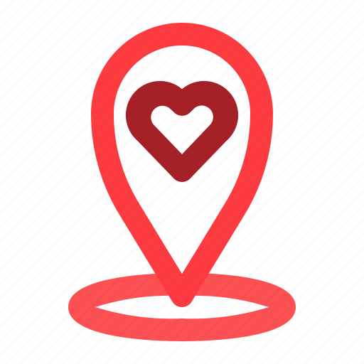Location, love, point, romance, valentine icon - Download on Iconfinder