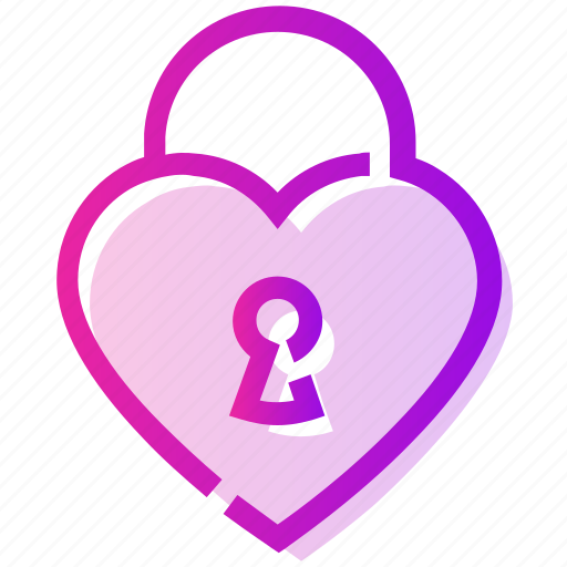 Heart, lock, valentine day icon - Download on Iconfinder