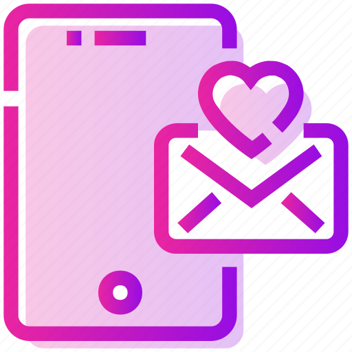 Heart, mail, phone, valentine day icon - Download on Iconfinder