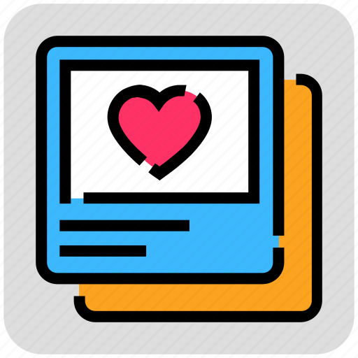 Gallery, photo, valentine day icon - Download on Iconfinder