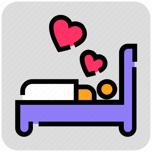 Couple, dreaming, heart, sleeping, valentine day icon - Download on Iconfinder