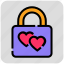 lock, relationship, valentine day 