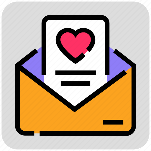 Heart, mail, valentine day icon - Download on Iconfinder