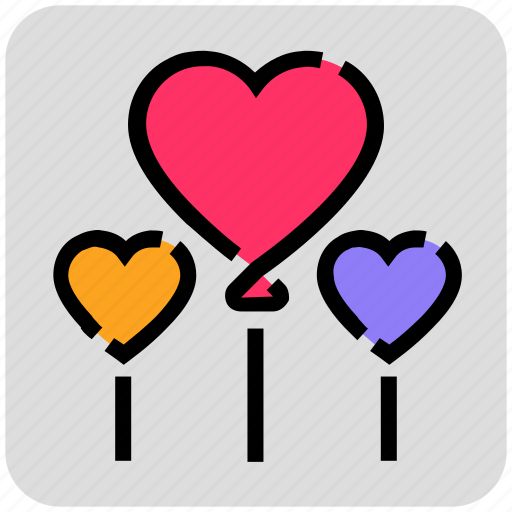 Balloon, heart, valentine day icon - Download on Iconfinder