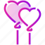 balloon, heart, valentine day 