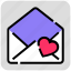 heart, mail, valentine day 