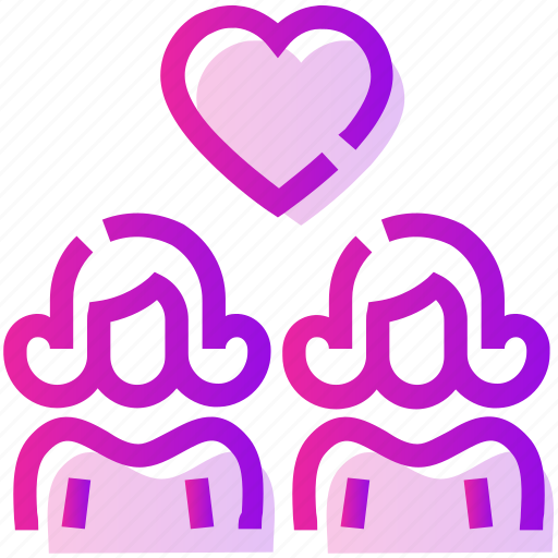 Female, girl, heart, love, valentine day icon - Download on Iconfinder