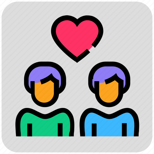 Boy, heart, love, male, valentine day icon - Download on Iconfinder