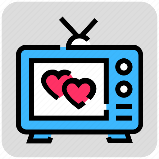 Entertainment, movie, romantic, television, valentine day icon - Download on Iconfinder