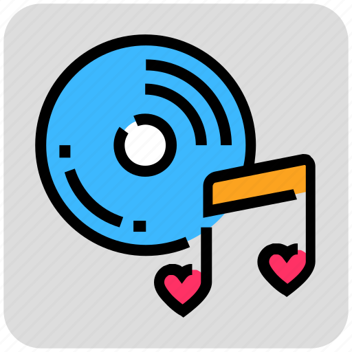 Ballad, heart, music, valentine day icon - Download on Iconfinder