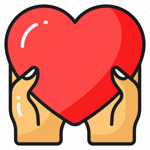 Hands, heart, giving, romantic, dating, valentine, day icon - Download on Iconfinder