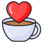 coffee, heart, mug, cup, tea, love 