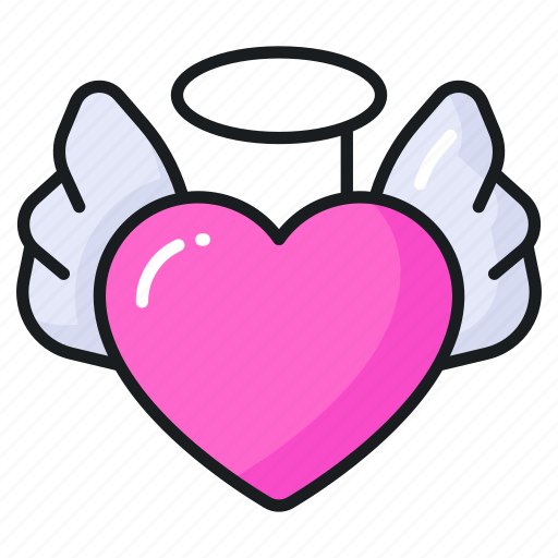Love, angel, heart, wings, valentine, romance, passion icon - Download on Iconfinder