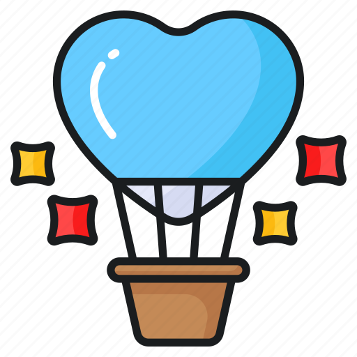 Airship, flight, romantic, adventure, balloon, hot, riding icon - Download on Iconfinder