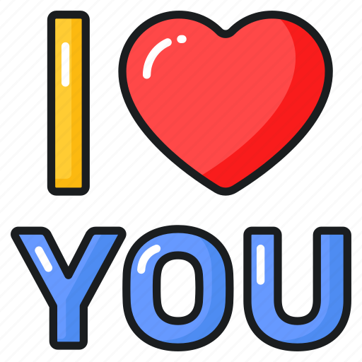 Love, heart, romantic, affection, adore, valentine, i love you icon - Download on Iconfinder