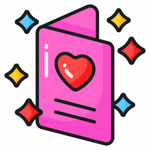 Greeting, card, valentine, love, romance, affection, emotion icon - Download on Iconfinder
