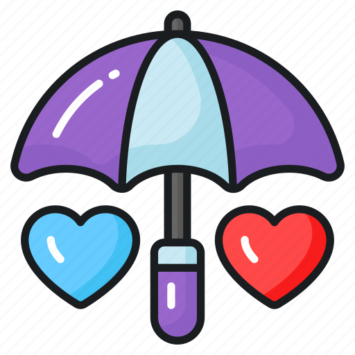 Love, care, umbrella, heart, protection, canopy, sunshade icon - Download on Iconfinder