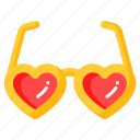 heart, glasses, goggles, fashion, spectacles, valentine, specs