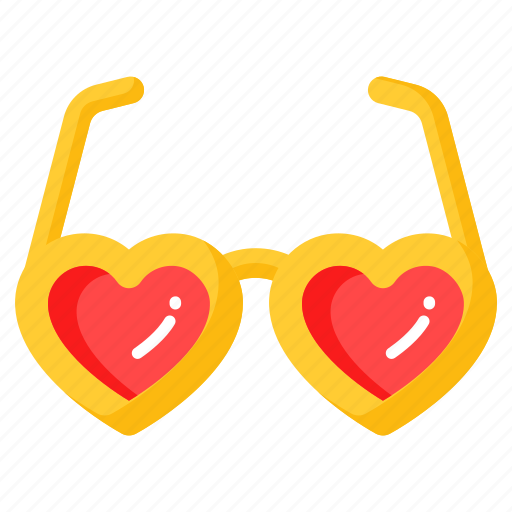 Heart, glasses, goggles, fashion, spectacles, valentine, specs icon - Download on Iconfinder
