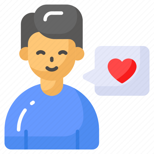 Boy, avatar, man, chat, love, romantic, message icon - Download on Iconfinder