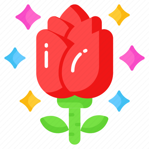 Rose, flower, natural, fragrance, blossom, love, romance icon - Download on Iconfinder