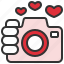 camera, photo, image, celebration, love, heart, valentine day 