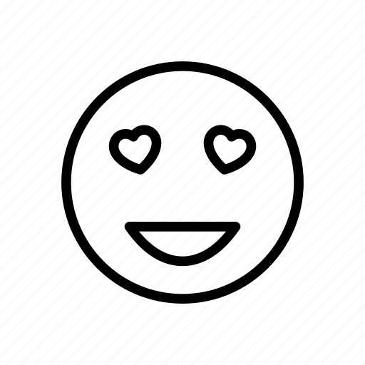 Emoji, face, heart, love, smiley icon - Download on Iconfinder
