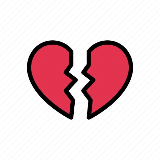 Broken, emotional, heart, love, sad icon - Download on Iconfinder
