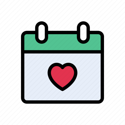 Calendar, date, day, love, valentine icon - Download on Iconfinder