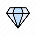 diamond, gem, pearl, stone, wedding