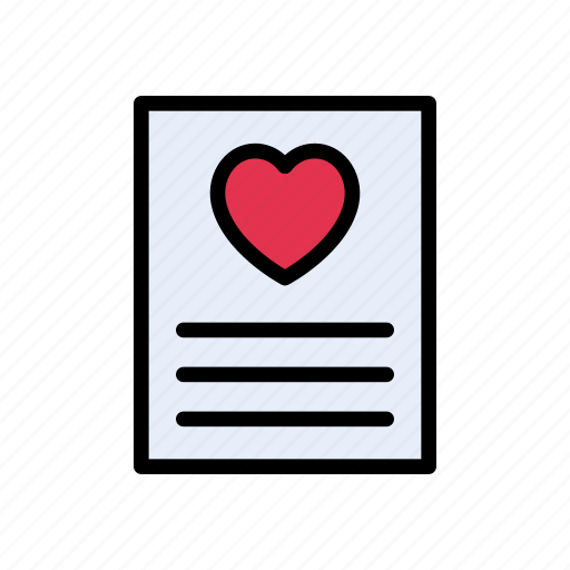 Card, envelope, invitation, loveletter, valentine icon - Download on Iconfinder