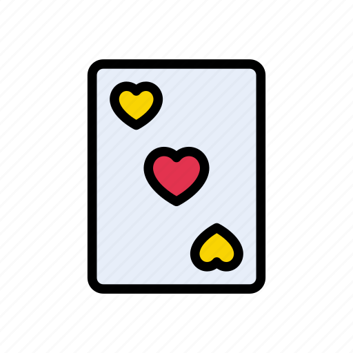 Heart, love, playingcard, romance, valentine icon - Download on Iconfinder
