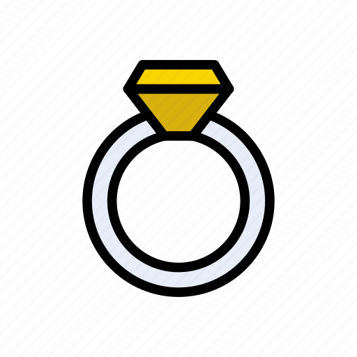 Diamond, jewel, pearl, ring, wedding icon - Download on Iconfinder