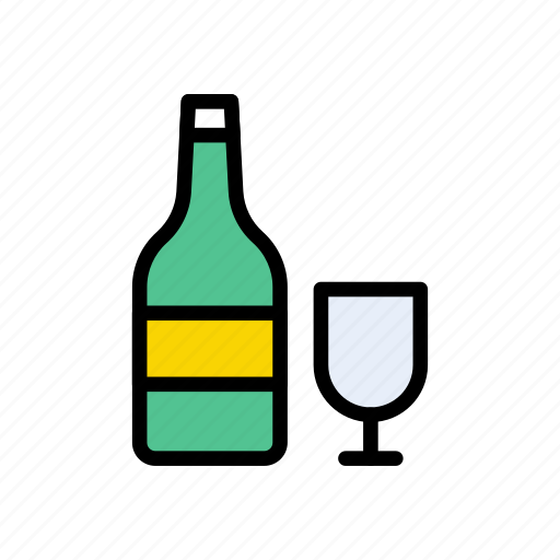 Alcohol, celebration, drink, glass, wine icon - Download on Iconfinder