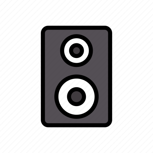 Audio, music, sound, speaker, woofer icon - Download on Iconfinder